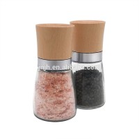 Wholesale Salt And Pepper Grinder Mill Set Wood