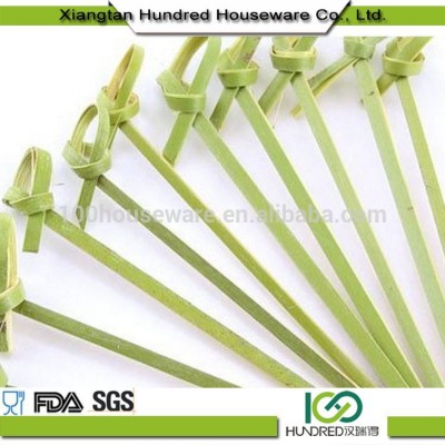 Direct factory price professional looped bamboo skewers