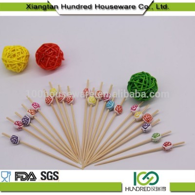 Top quality high grade bamboo skewers for bbq hot dog