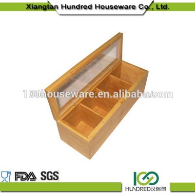 China wholesale Hot sell natural handmade natural handmade Drawer Organizer Utensil Tray Holder Cup Coffee Storage