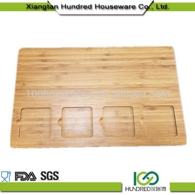 Household Unbreakable Bamboo Sushi Cutting Board Set