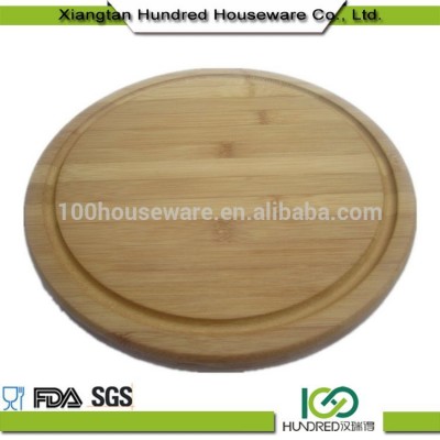 Non-Toxic Low Cost Wooden Round Cutting Board