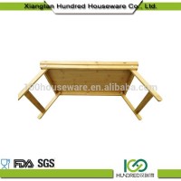 Custom Natural China Gold Manufacturer natural bamboo breakfast tray with legs