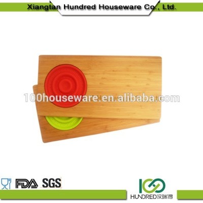 PP Silicone Bamboo Bread Kitchen Cutting Board