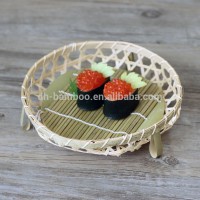 New style and light round bamboo weaving basket steamer basket